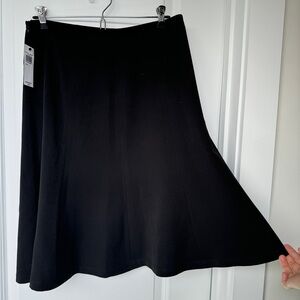 NEW A Line MIDI Black Skirt